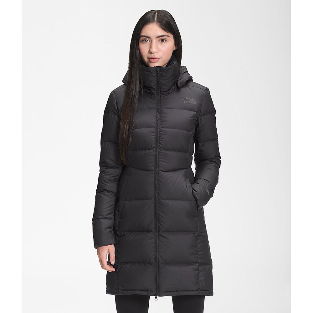 The North Face Parka Womens Australia - The North Face Metropolis Black (YKJ-639158)